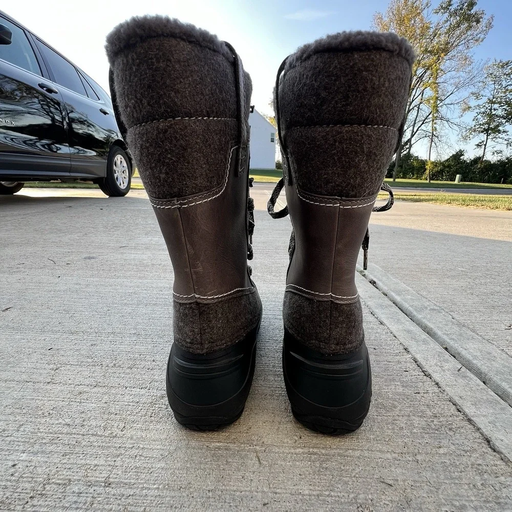 THE NORTH FACE Shellista III Waterproof Insulated Brown Winter‎ Boot US 6